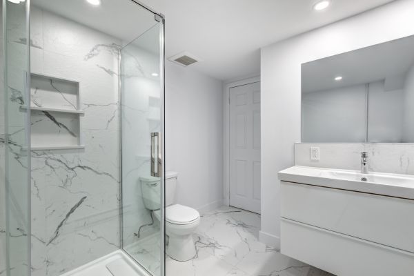 Basement Bathroom Installation in Temple