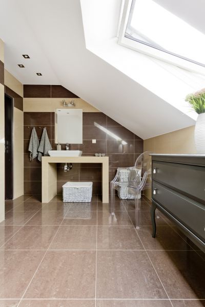Attic Bathroom Installation in Temple